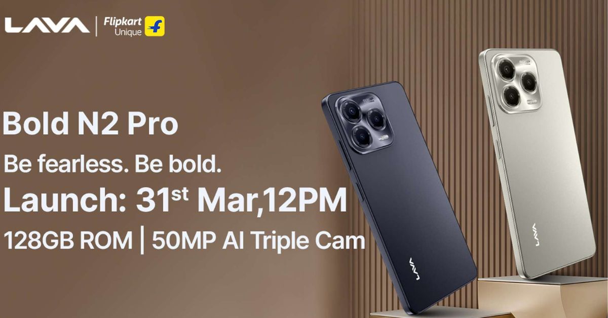 Lava Bold N2 Pro 4G — 31শে মার্চ, মঙ্গলবার দুপুর 12টায় আনুষ্ঠানিকভাবে ভারতে লঞ্চ হচ্ছে। source (X)