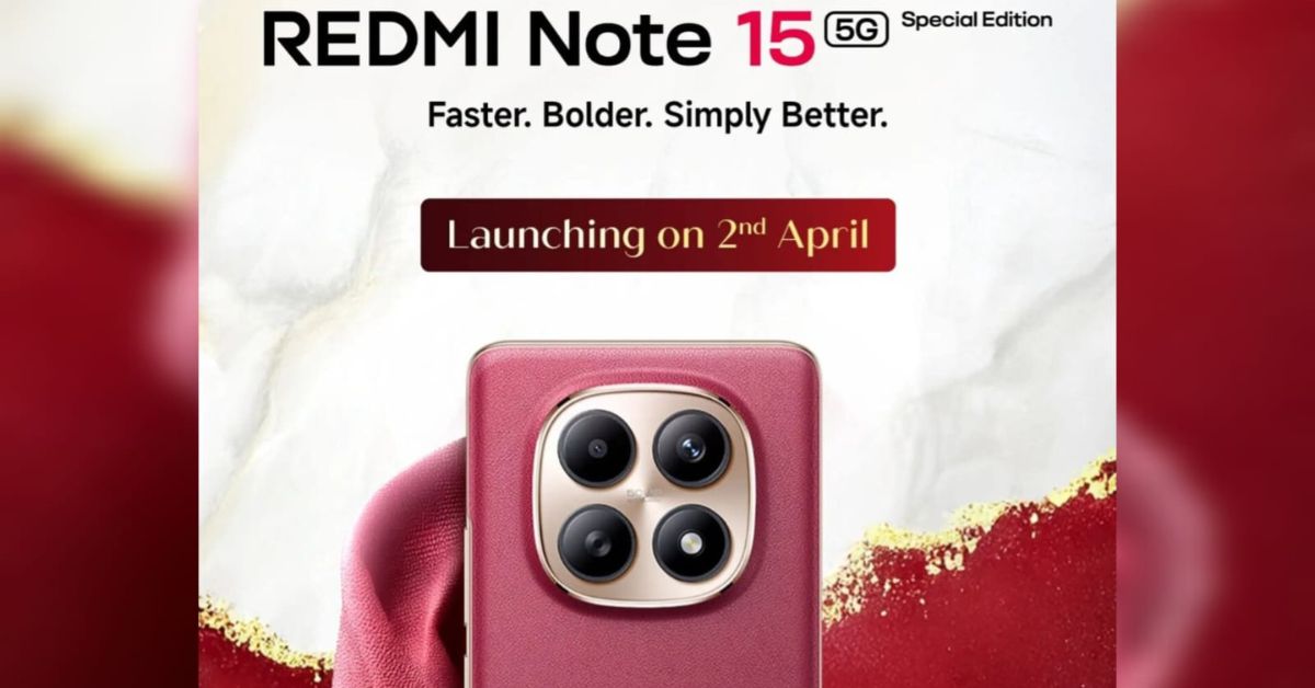 Redmi Note 15 SE 5G ভারতে ২রা এপ্রিল লঞ্চ হচ্ছে। source (x)