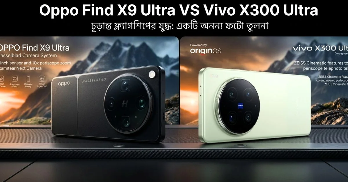 Oppo Find X9 Ultra Vs Vivo X300 Ultra